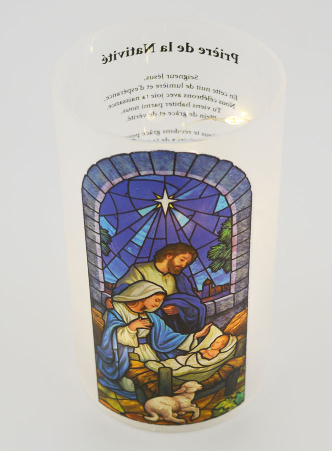 Regalo de Navidad - Portavelas LED y Oración de la Natividad (pic 4)