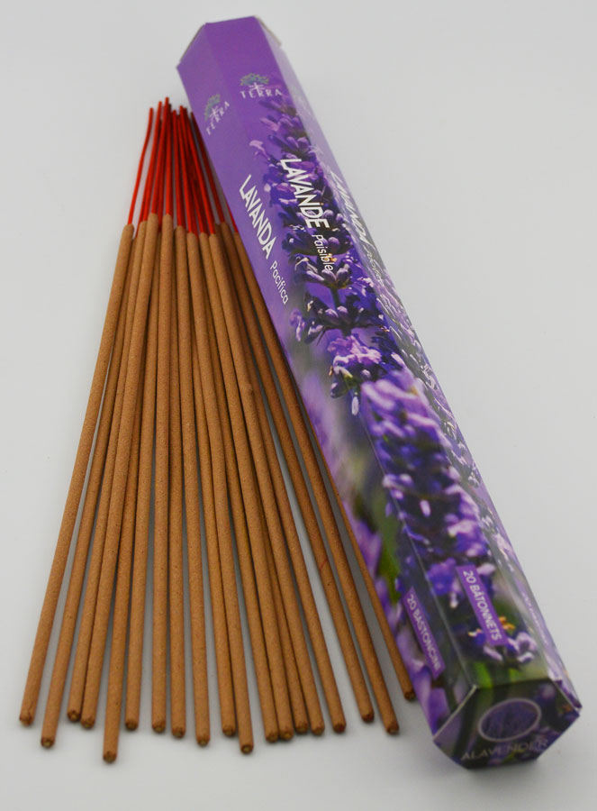 Varitas de incienso de lavanda 30 g - Sin carbón (pic 2)