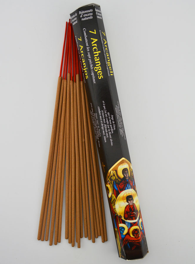 Incenso Natural Masala 7 Arcanjos (pic 1)