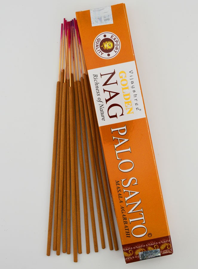 Incienso Masala Golden Nag - Palo Santo (pic 1)