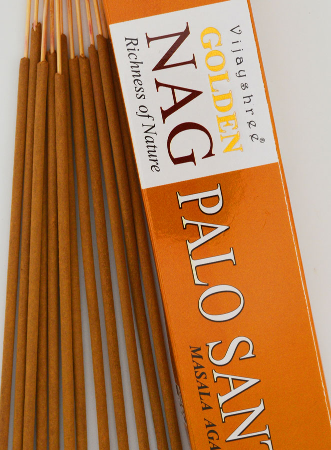 Incienso Masala Golden Nag - Palo Santo (pic 3)