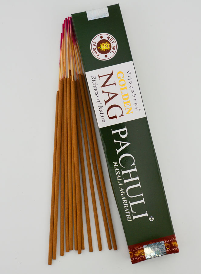 Incienso Masala Golden Nag - Pachulí (pic 1)