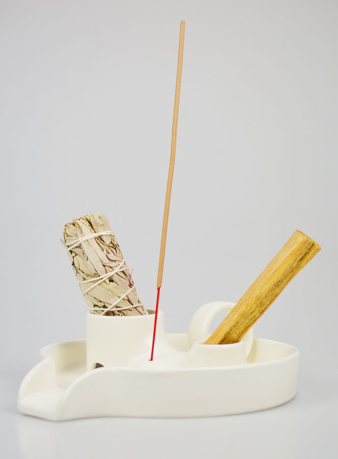 Porta incienso para Palo Santo, manojos o varitas (pic 2)