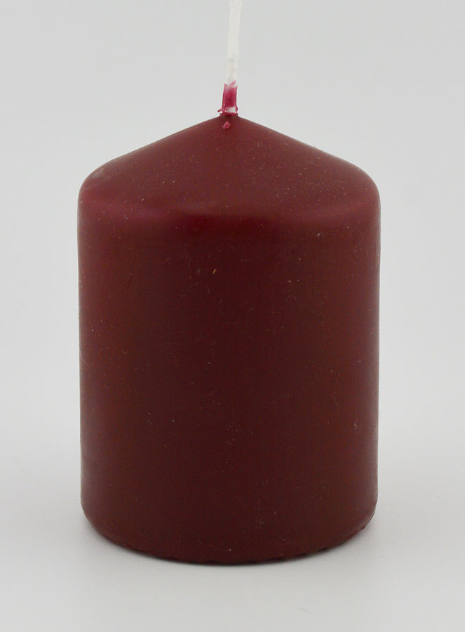 Vela Decorativa 8 cm - Burdeos (pic 1)