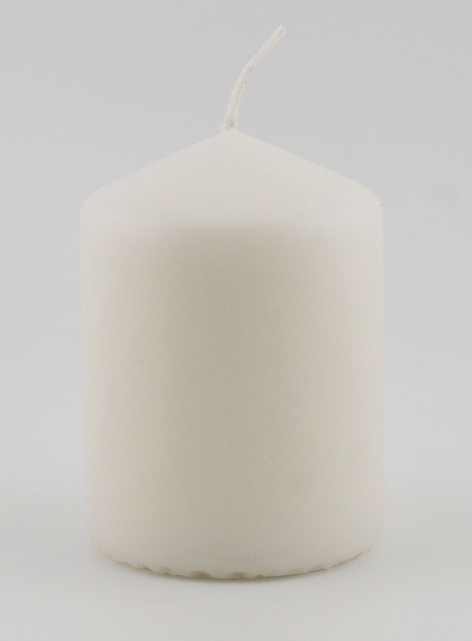 Vela Decorativa 8 cm - Blanco lechoso (pic 1)