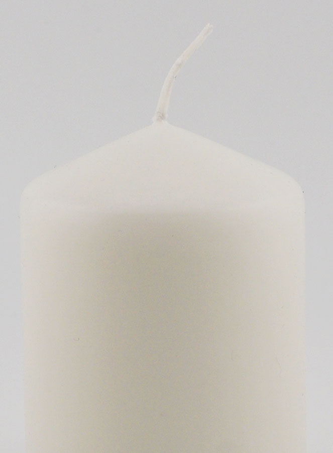 Vela Decorativa 8 cm - Blanco lechoso (pic 3)