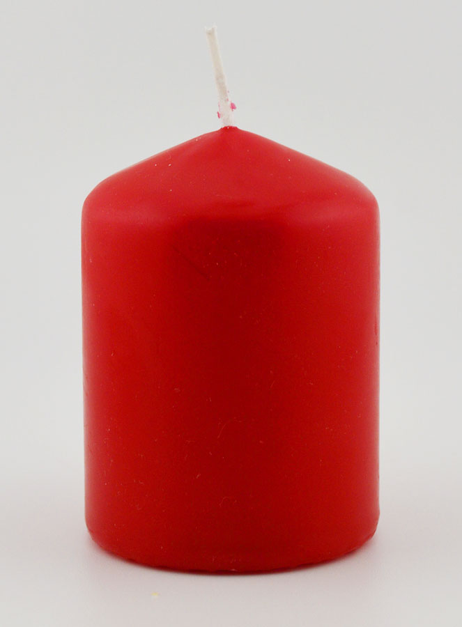 Vela Decorativa 8 cm - Rojo (pic 1)