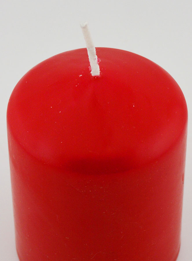 Vela Decorativa 8 cm - Rojo (pic 4)