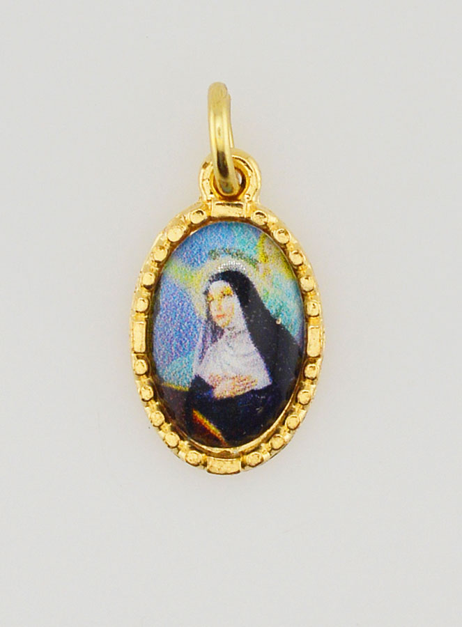 Medalha Borda Torcida 15 mm - Santa Rita (pic 1)