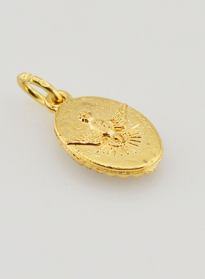 Medalha Borda Torcida 15 mm - Santa Rita (pic 4)