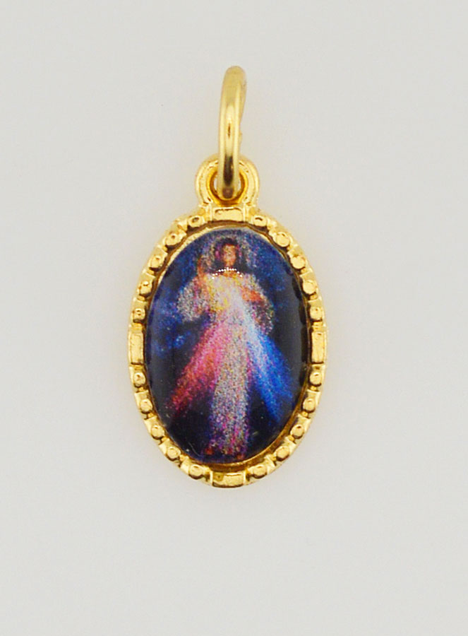 Medalha Rebordo Torcido 15 mm - Cristo Misericordioso (pic 1)