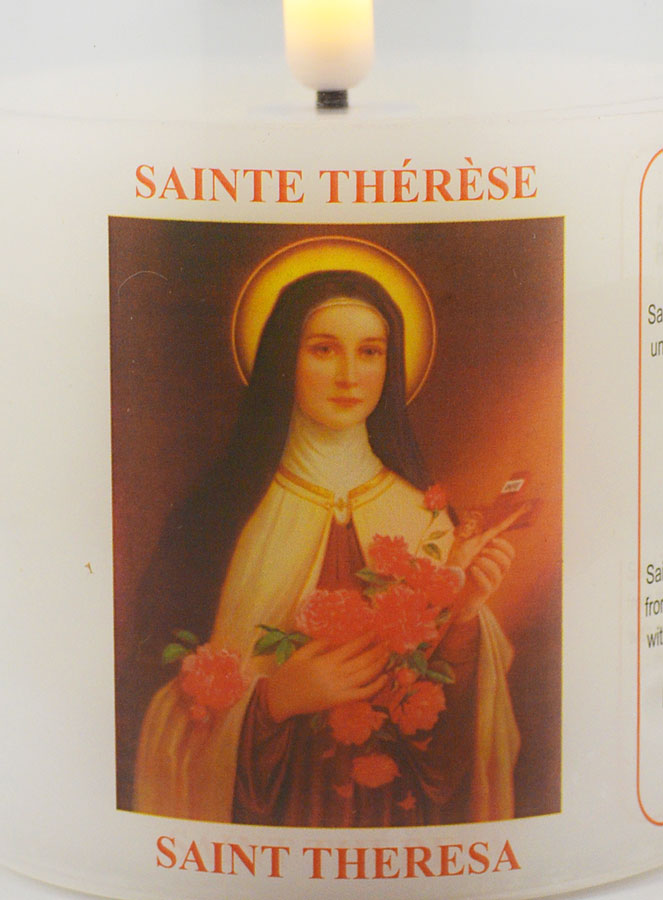 Vela Votiva LED - Oração de Santa Teresa (pic 3)