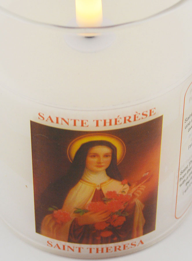 Vela Votiva LED - Oração de Santa Teresa (pic 4)