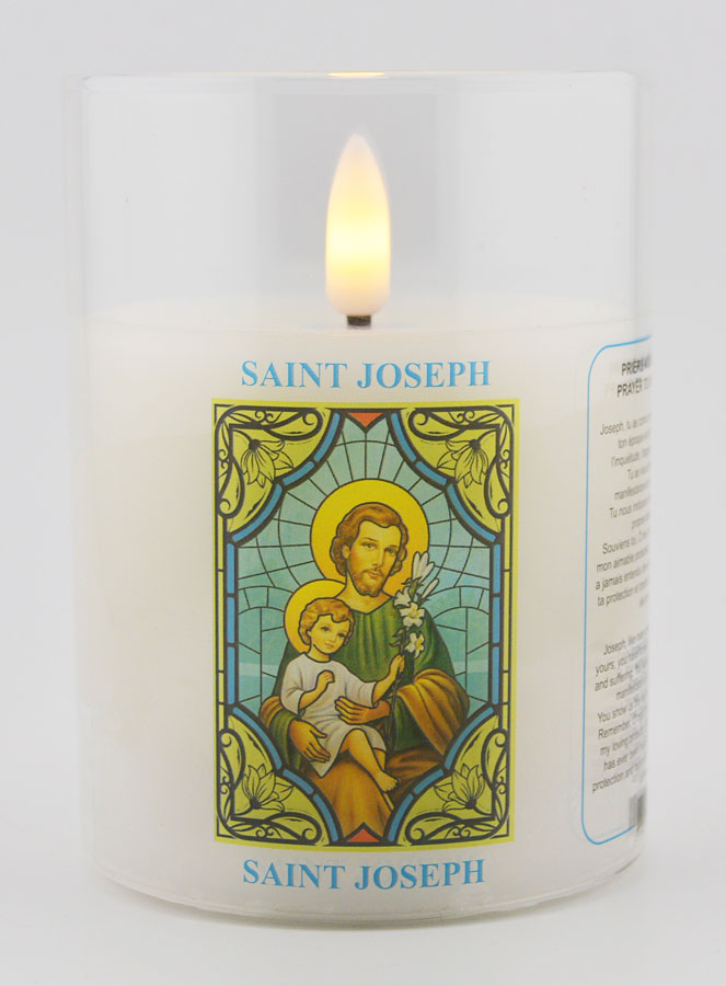 Luz de Noche LED - Oración de San José (pic 1)