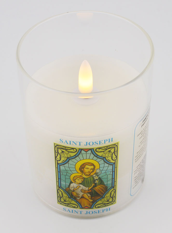 Luz de Noche LED - Oración de San José (pic 2)