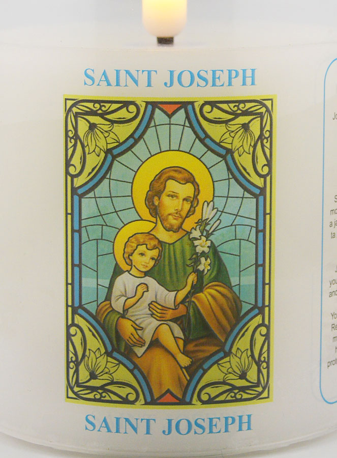 Luz de Noche LED - Oración de San José (pic 3)