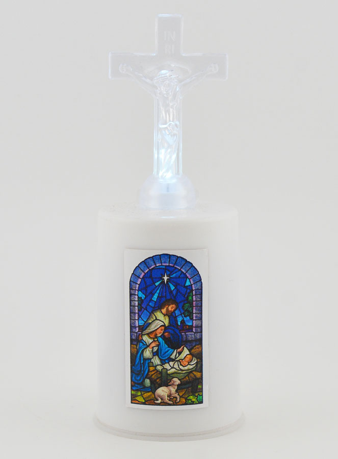 Vela de Iglesia LED - Natividad (pic 1)