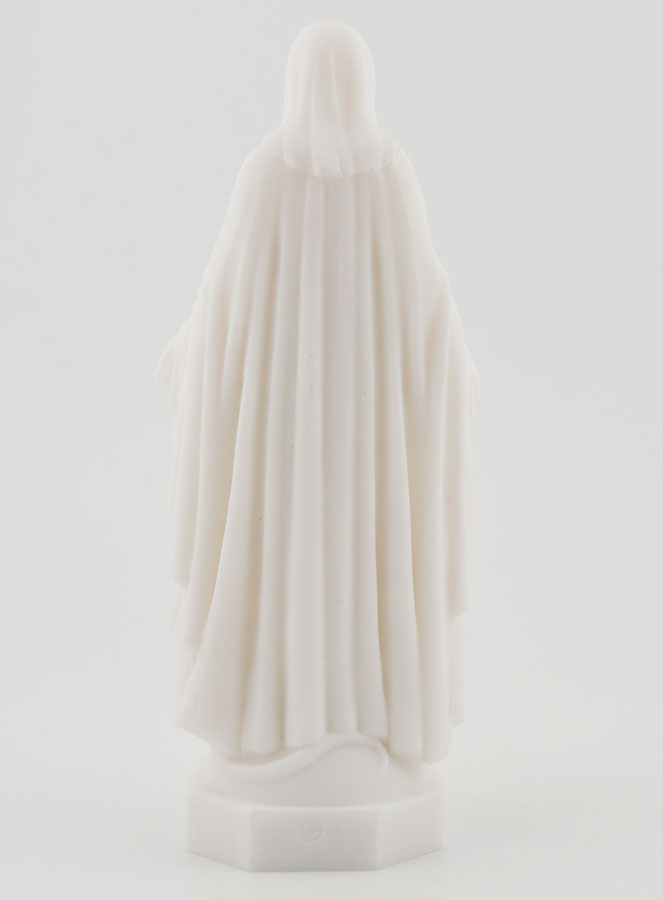 Estatua de la Virgen Milagrosa con los Rayos Dorados - 12 cm (pic 4)