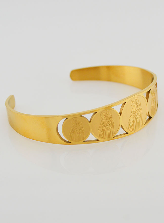 Brazalete dorado de Nuestra Señora del Monte Carmelo (pic 3)