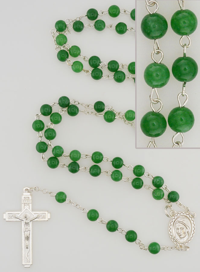 Rosario de Cuentas Naturales - Jade (pic 1)