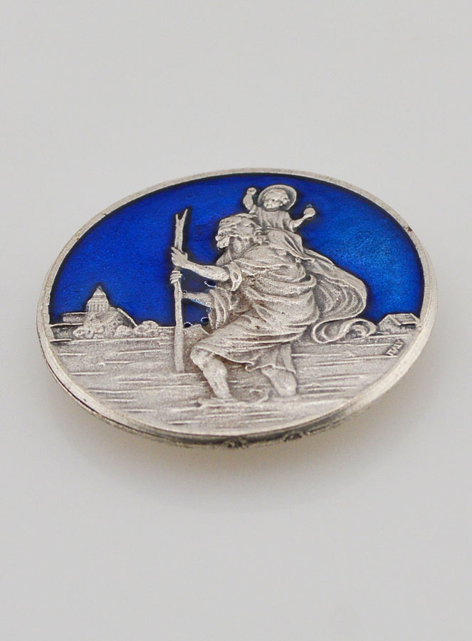 Placa Magnética para Coche de San Cristóbal - 3,5 cm (pic 2)
