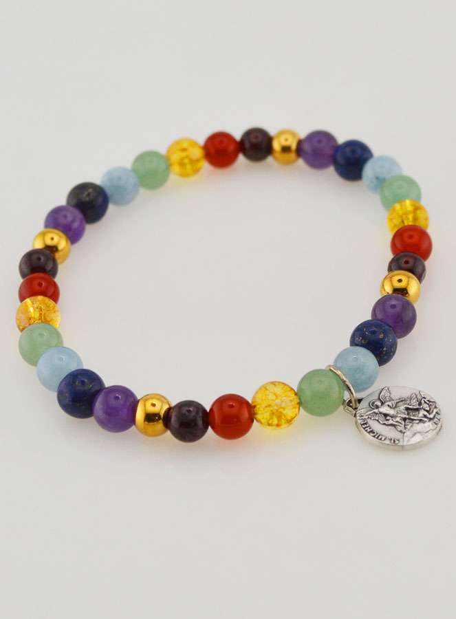 Pulsera 7 Arcángeles - Medalla San Miguel (pic 4)