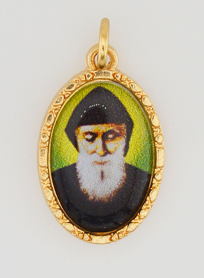 Medalla Borde Torcido 25mm - San Charbel (pic 1)