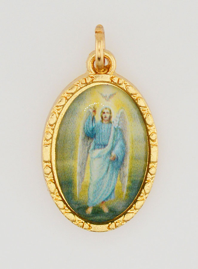 Medalla Borde Torcido 25mm - San Gabriel Arcángel (pic 1)