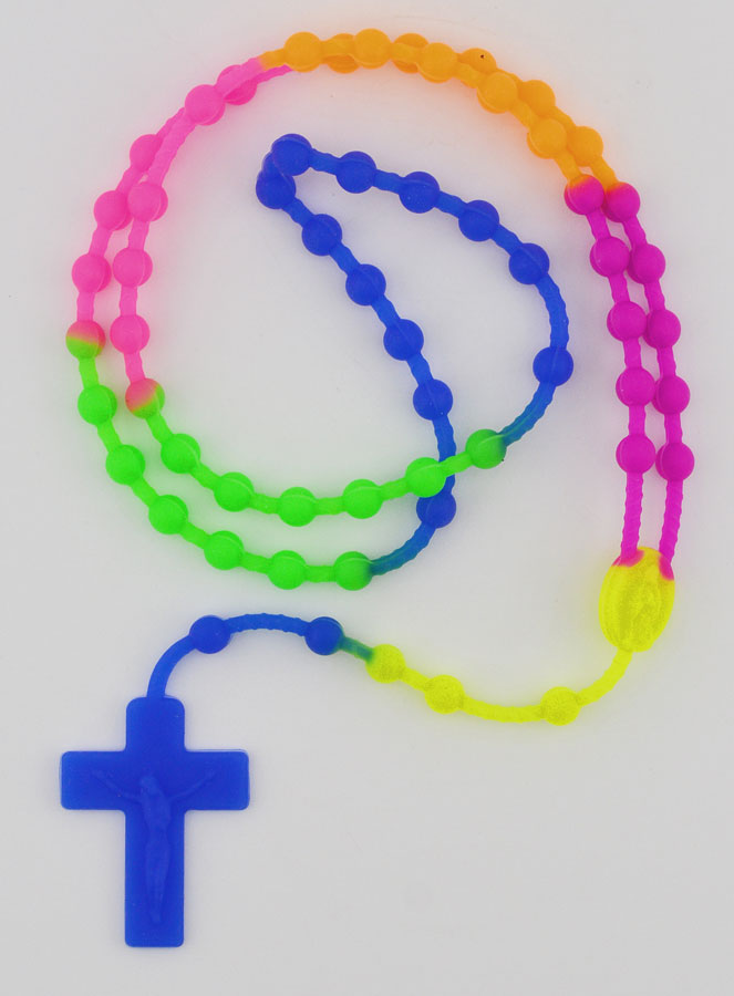 Rosario Infantil Fluo Multicolor (pic 1)