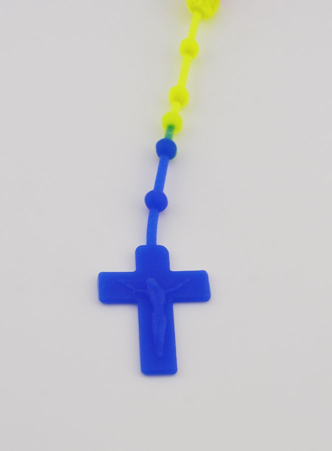 Rosario Infantil Fluo Multicolor (pic 3)