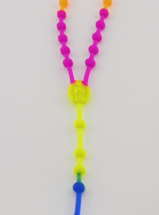 Rosario Infantil Fluo Multicolor (pic 4)