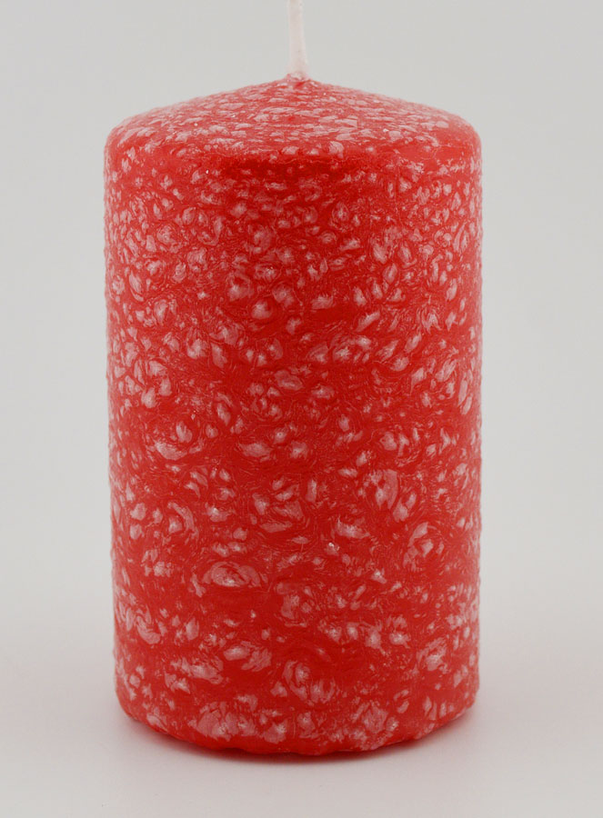 Vela decorativa con efecto polar - Roja (pic 1)