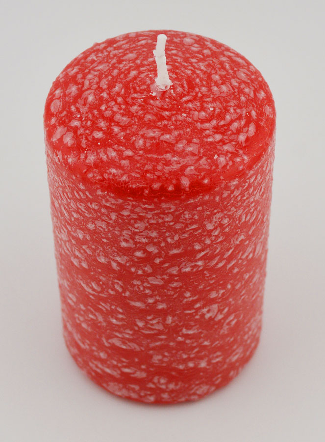 Vela decorativa con efecto polar - Roja (pic 2)