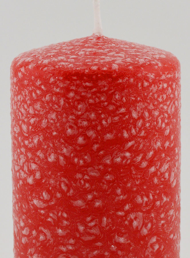Vela decorativa con efecto polar - Roja (pic 3)
