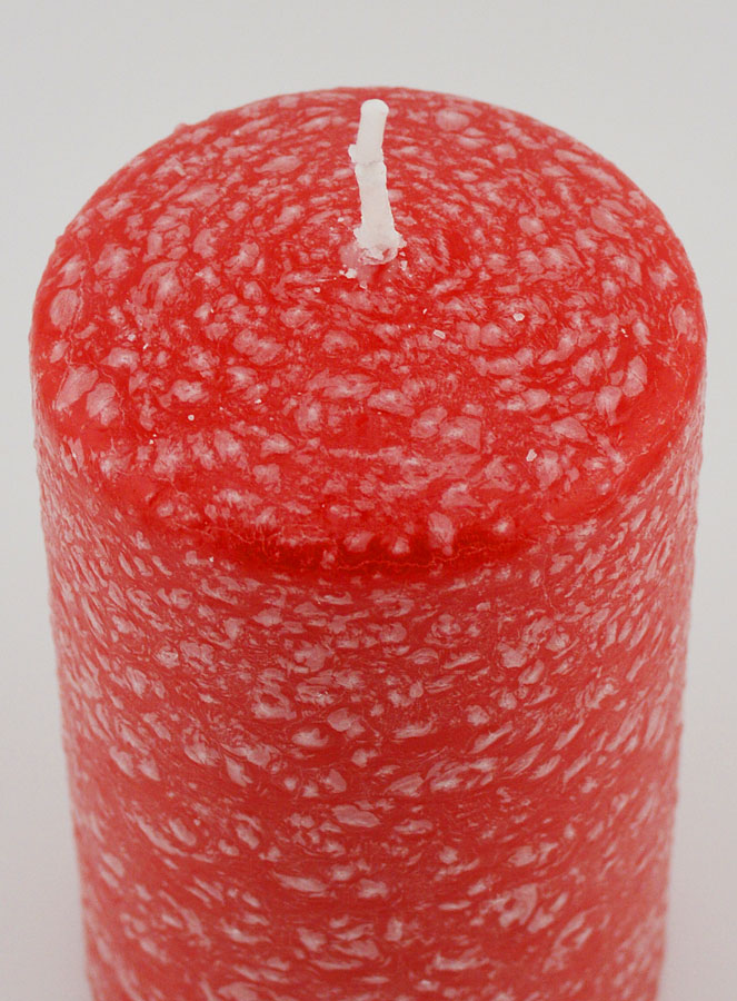 Vela decorativa con efecto polar - Roja (pic 4)