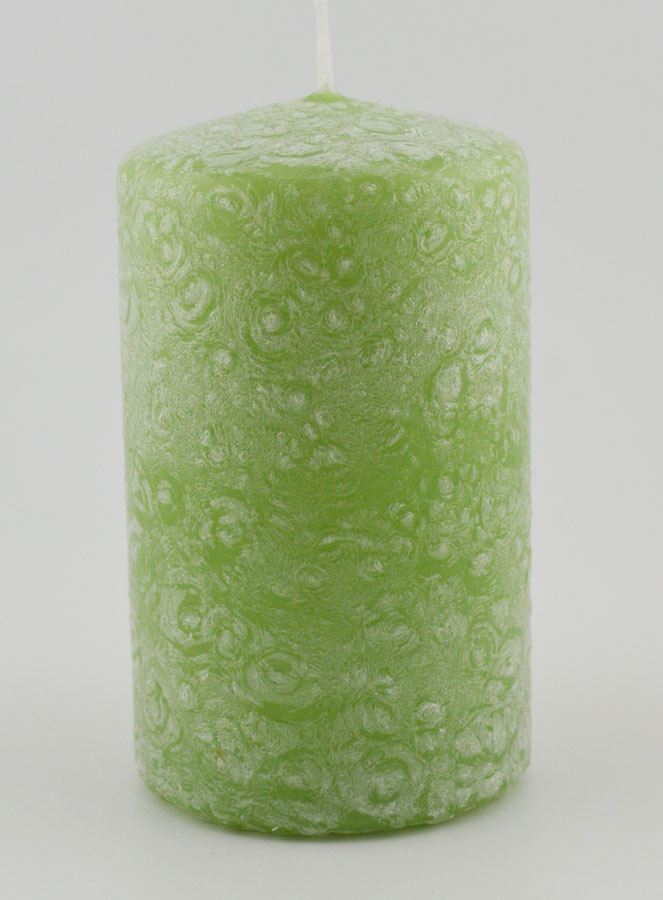 Vela decorativa con efecto polar - Verde (pic 1)