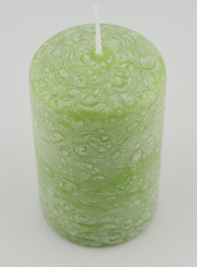 Vela decorativa con efecto polar - Verde (pic 2)