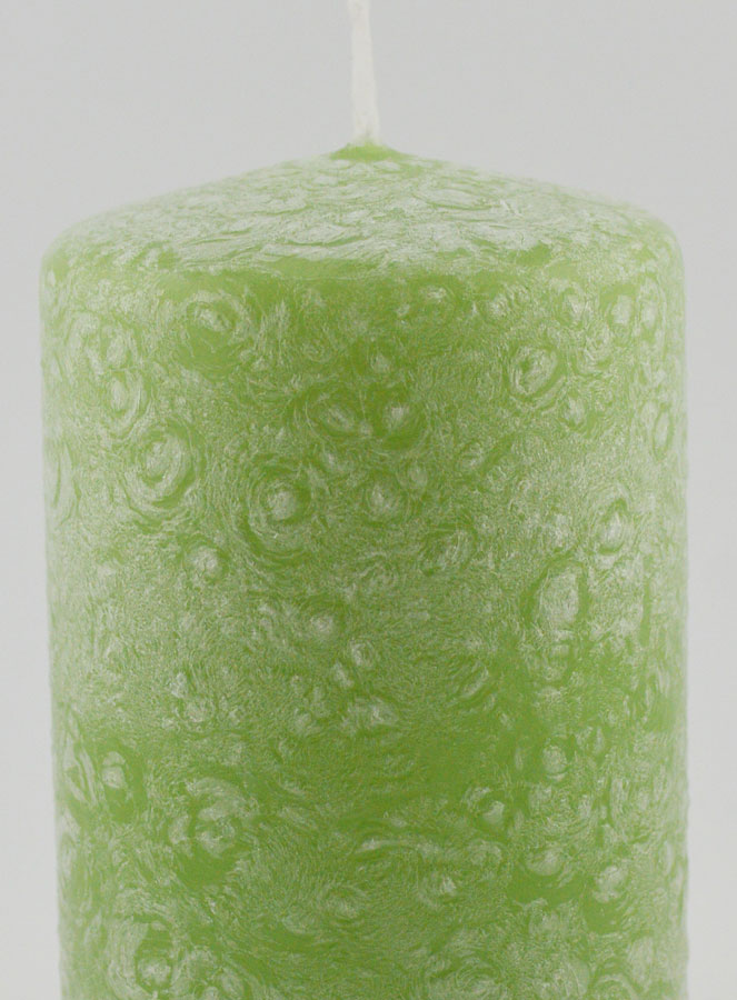 Vela decorativa con efecto polar - Verde (pic 3)