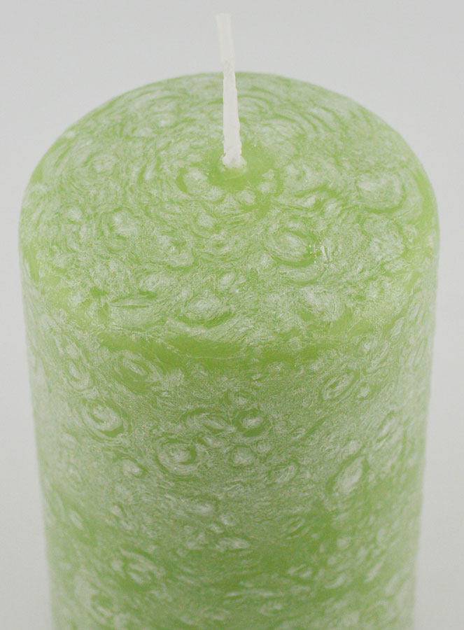 Vela decorativa con efecto polar - Verde (pic 4)