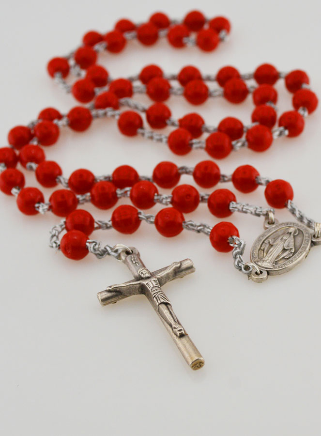 Terço Medalha Milagrosa - Vermelho (pic 2)
