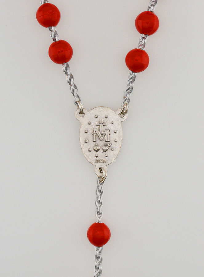 Terço Medalha Milagrosa - Vermelho (pic 4)