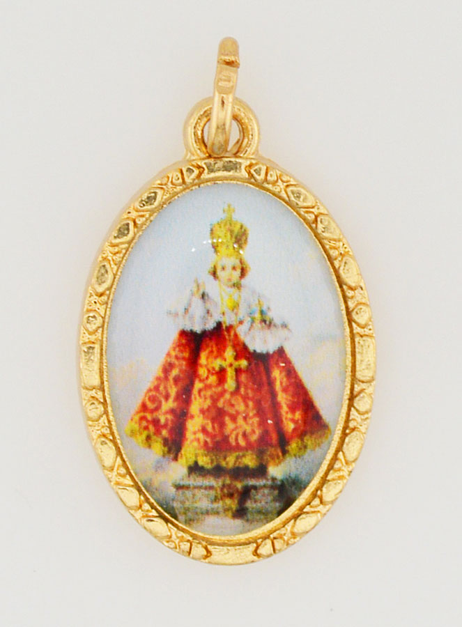 Medalha Borda Torcida 25mm - Jesus de Praga (pic 1)