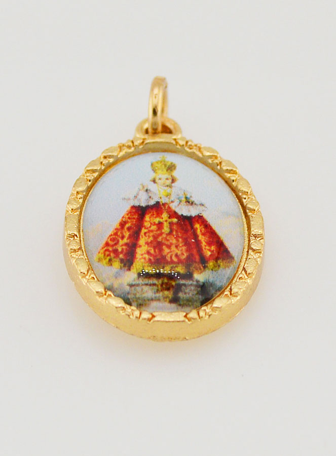 Medalha Borda Torcida 25mm - Jesus de Praga (pic 2)