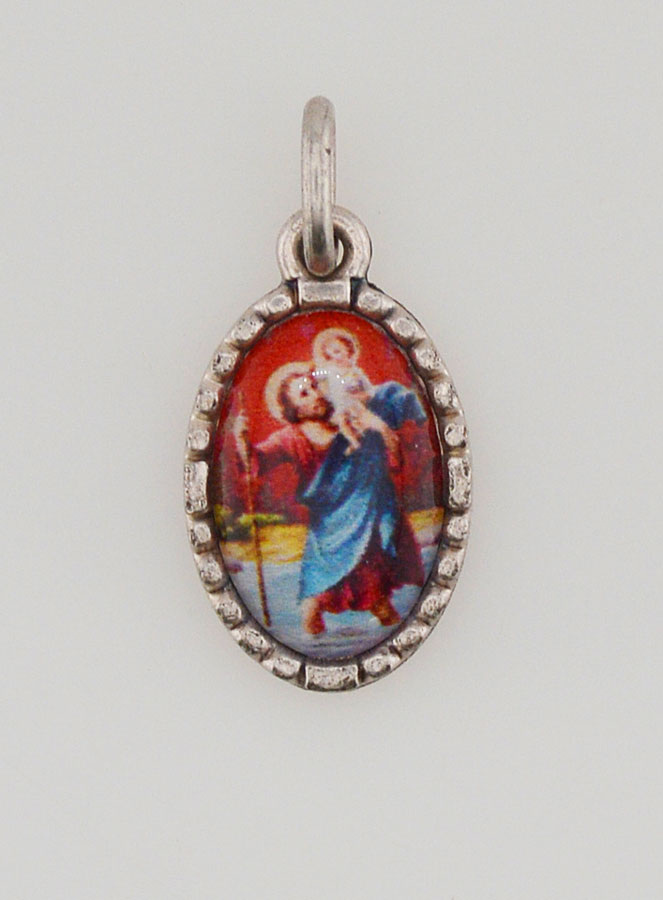 Medalha Borda Torcida 15mm - São Cristóvão (pic 1)