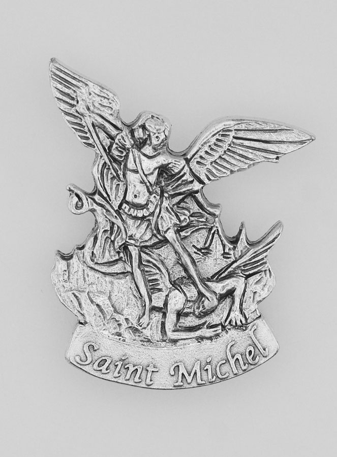 Placa para coche de San Miguel Arcángel (pic 1)