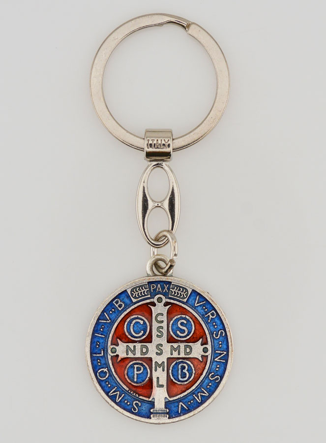 Porta-Chaves Medalha de São Bento Colorida (pic 1)