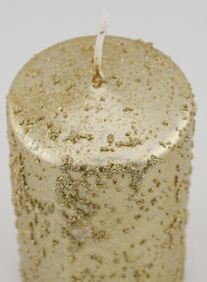 Vela de Decoração com Brilhantes - Champanhe (pic 4)