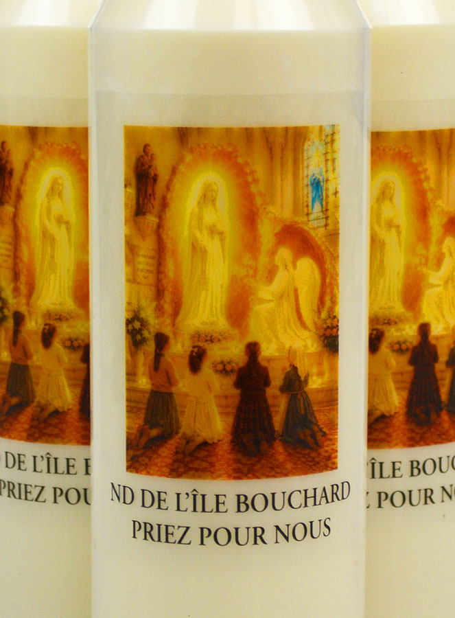 3 velas de novena a Nuestra Señora de l'Île Bouchard (pic 3)