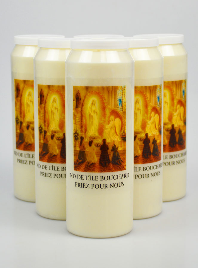 6 velas de Novena a Nuestra Señora de L'Île-Bouchard (pic 1)