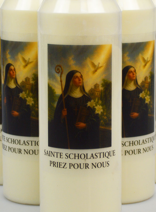 10 velas de novena a Santa Escolástica (pic 3)